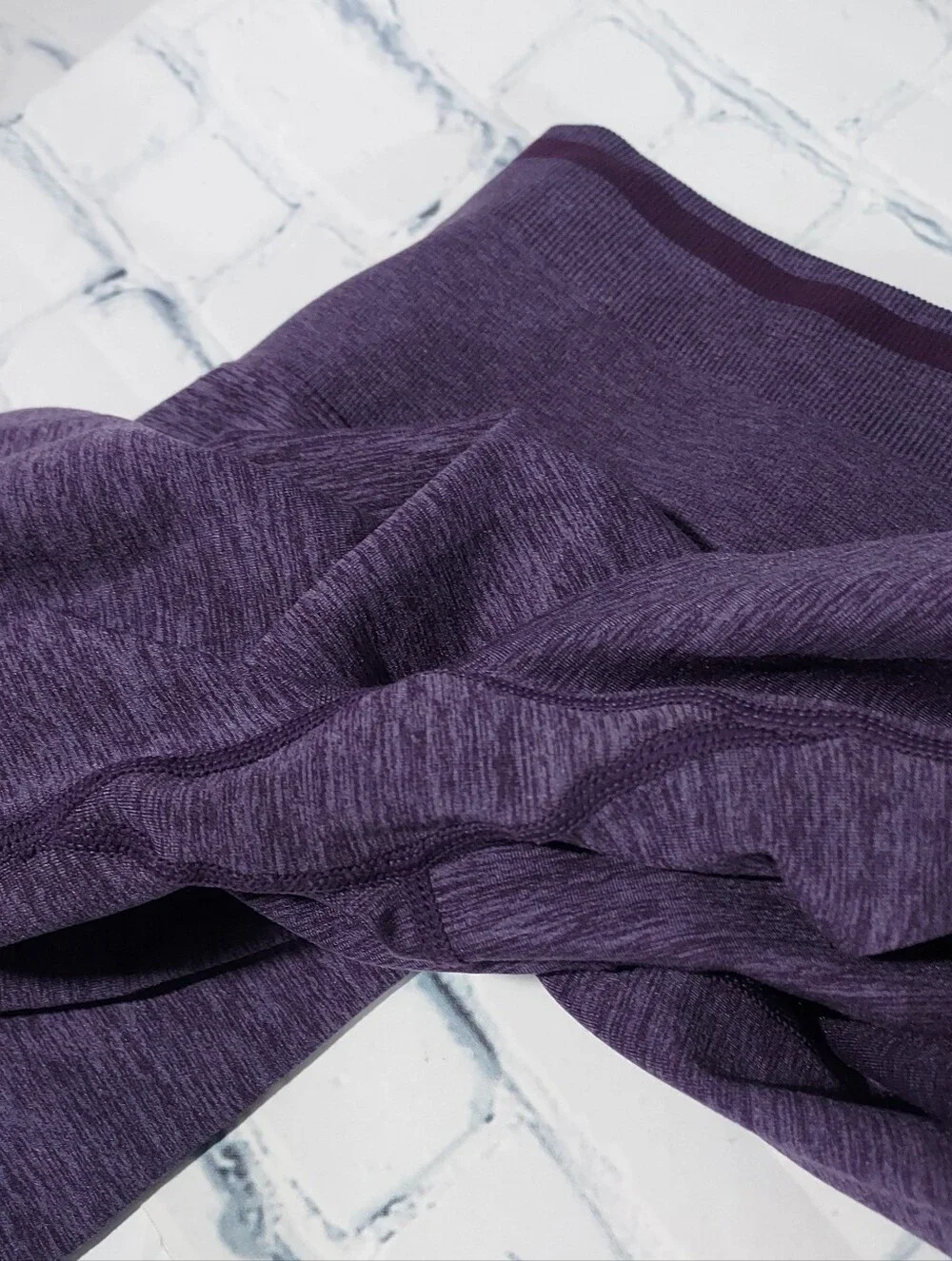 Buff Bunny Collection Women's Medium Purple Leggings Activewear Athleisure
